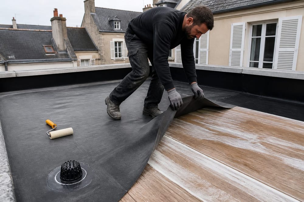Toiture en EPDM : prix, pose et points de vigilance