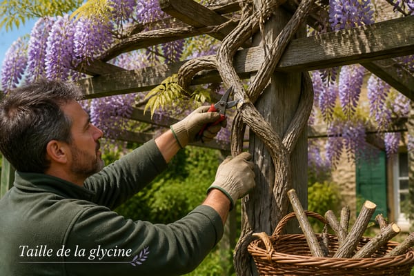 tailler une glycine