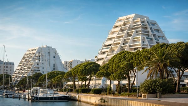 La Grande-Motte: louer un appartement entre port, plages et vie à l année